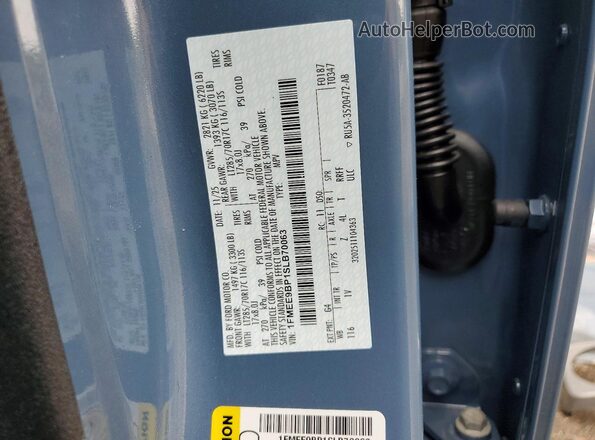 1FMEE9BP1SLB70063 2025 FORD BRONCO Blue 360 interior view