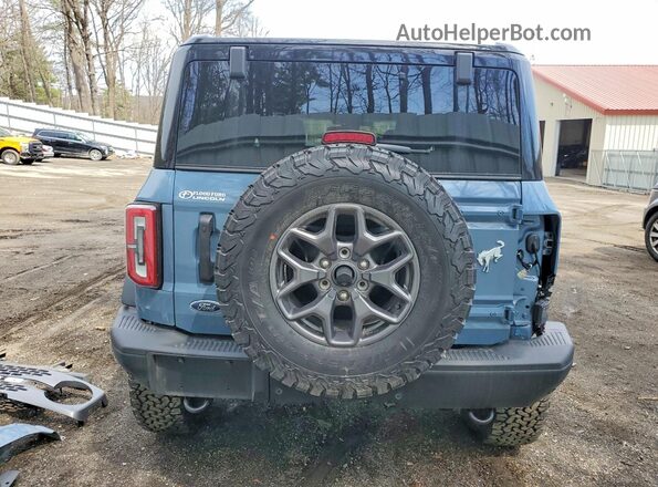 1FMEE9BP1SLB70063 2025 FORD BRONCO Blue Rear view