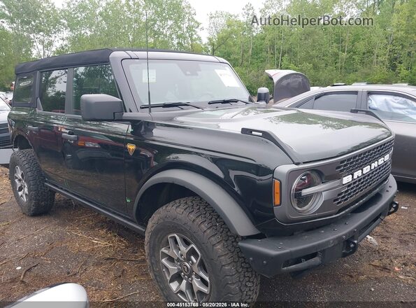 1FMEE9BP8RLA54966 2024 FORD BRONCO Black Widok wnętrza 360 stopni