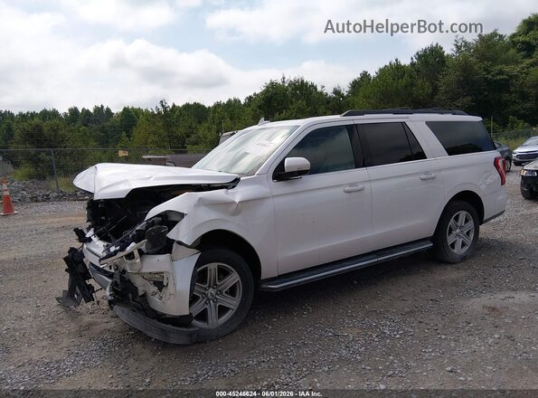 1FMJK1HT3KEA75196 2019 FORD EXPEDITION MAX White Przód lewy