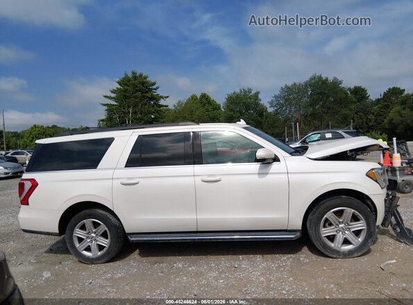 1FMJK1HT3KEA75196 2019 FORD EXPEDITION MAX White Widok wnętrza z tyłu