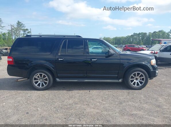 1FMJK1HT4HEA52826 2017 FORD EXPEDITION EL Black Vista interior trasera