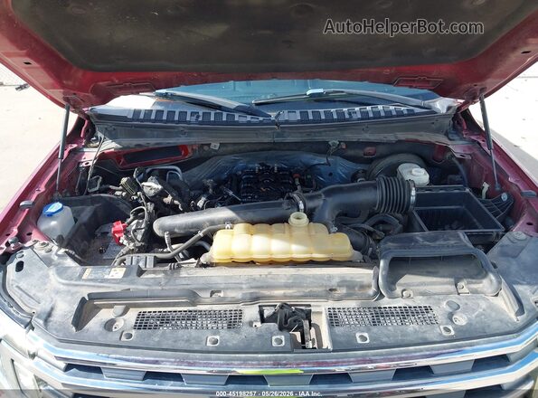 1FMJK1HT4JEA33425 2018 FORD EXPEDITION MAX Red Հետևի տեսք