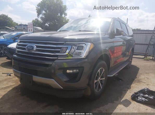 1FMJK1HT6JEA15928 2018 FORD EXPEDITION MAX Gray Передня ліва чверть