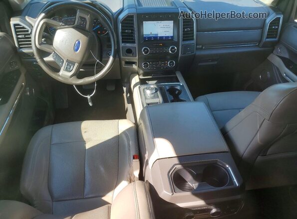 1FMJK1HT6MEA45757 2021 FORD EXPEDITION Black Widok deski rozdzielczej