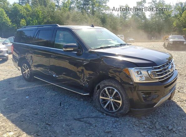 1FMJK1HT6MEA45757 2021 FORD EXPEDITION Black Przód prawy