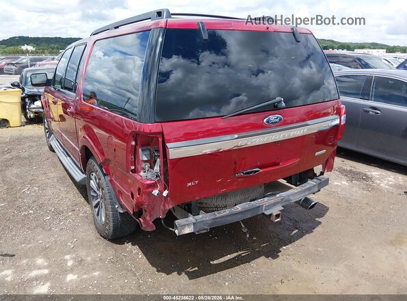 1FMJK1HT7GEF05741 2016 FORD EXPEDITION EL Maroon Widok z przodu