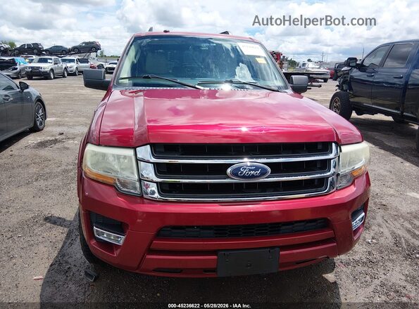 1FMJK1HT7GEF05741 2016 FORD EXPEDITION EL Maroon Widok wnętrza z tyłu