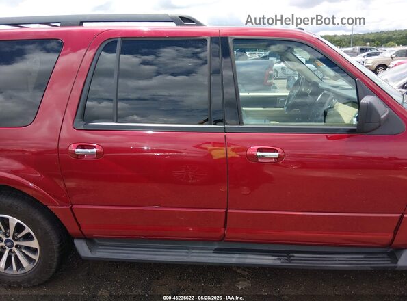 1FMJK1HT7GEF05741 2016 FORD EXPEDITION EL Maroon Widok wnętrza 360 stopni
