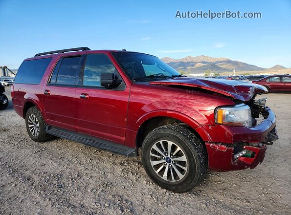 1FMJK1JT5HEA48987 2017 FORD EXPEDITION Burgundy 