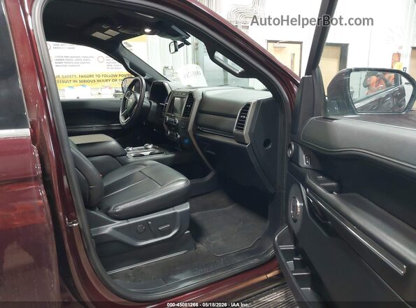 1FMJK1JT6LEA53155 2020 FORD EXPEDITION Maroon Widok wnętrza z przodu
