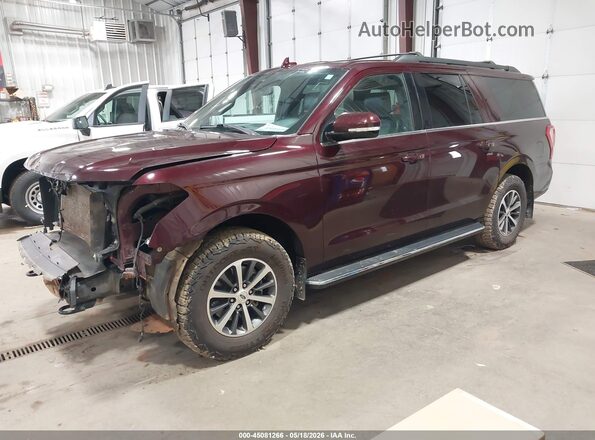 1FMJK1JT6LEA53155 2020 FORD EXPEDITION Maroon Przód lewy