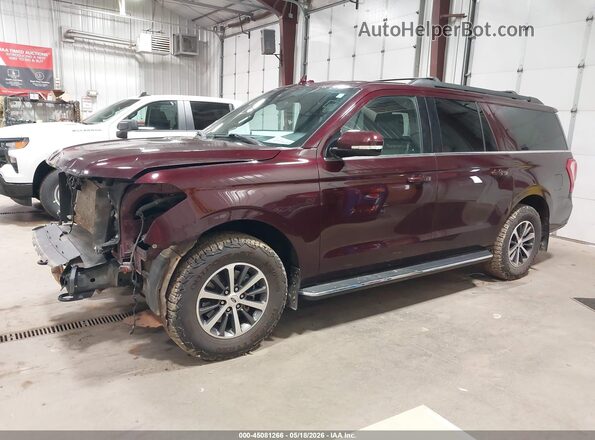 1FMJK1JT6LEA53155 2020 FORD EXPEDITION Maroon Widok wnętrza 360 stopni