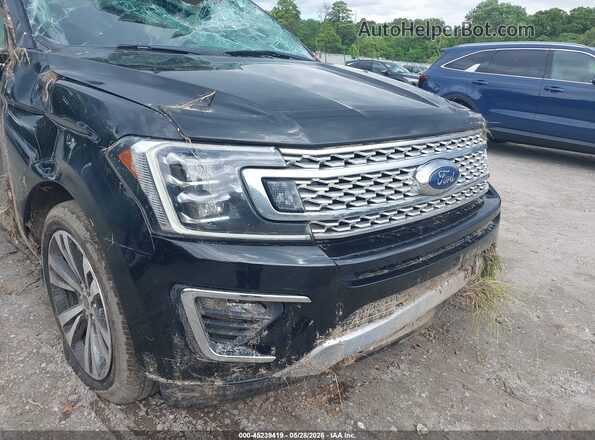 1FMJK1LTXLEA26747 2020 FORD EXPEDITION Black Widok z przodu