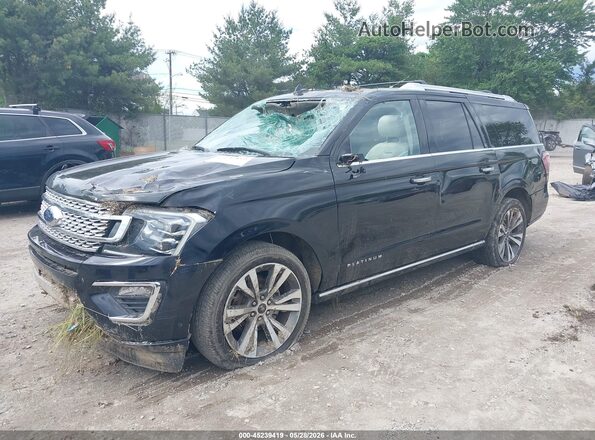 1FMJK1LTXLEA26747 2020 FORD EXPEDITION Black Przód lewy