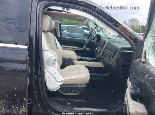1FMJK1LTXLEA26747 2020 FORD EXPEDITION Black Widok wnętrza z przodu