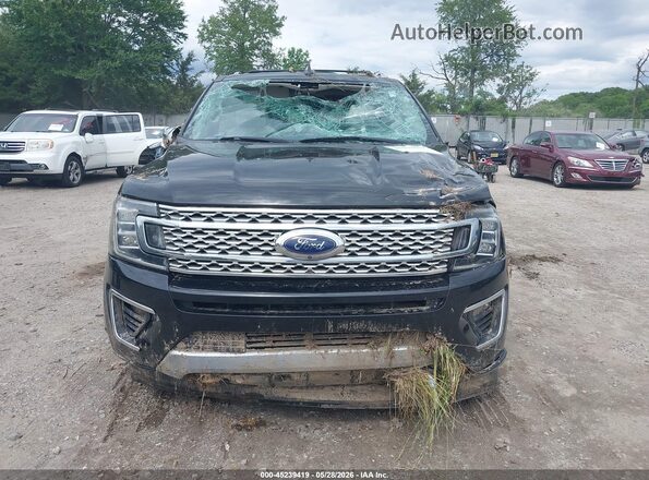 1FMJK1LTXLEA26747 2020 FORD EXPEDITION Black Widok wnętrza z tyłu