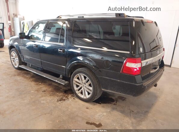 1FMJK1MT0GEF02296 2016 FORD EXPEDITION EL Black Trasero izquierdo