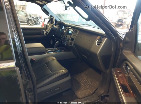 1FMJK1MT0GEF02296 2016 FORD EXPEDITION EL Black Vista interior delantera