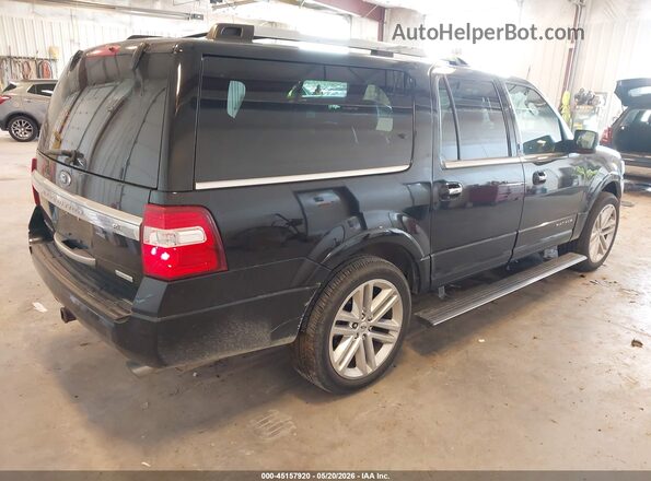 1FMJK1MT0GEF02296 2016 FORD EXPEDITION EL Black Trasero derecho