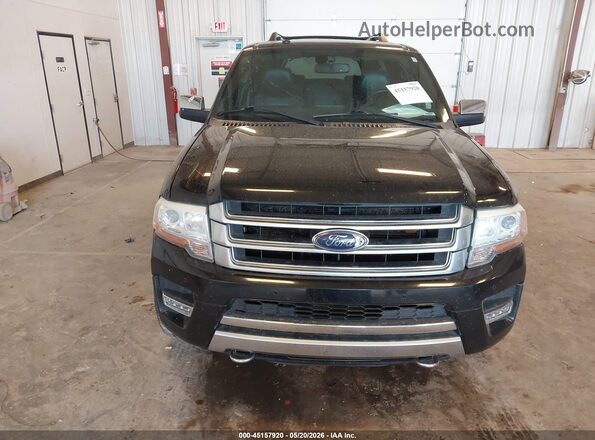 1FMJK1MT0GEF02296 2016 FORD EXPEDITION EL Black Vista frontal