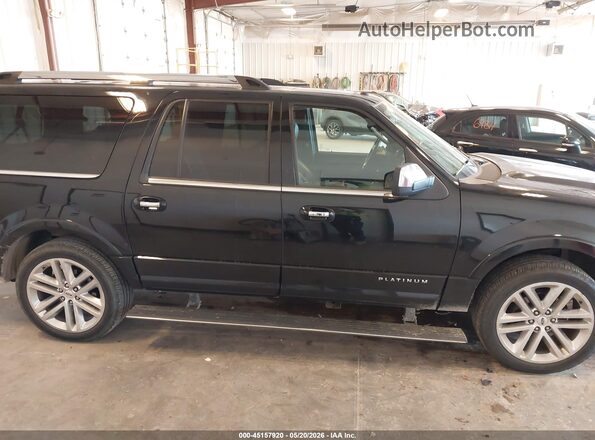 1FMJK1MT0GEF02296 2016 FORD EXPEDITION EL Black Vista interior trasera