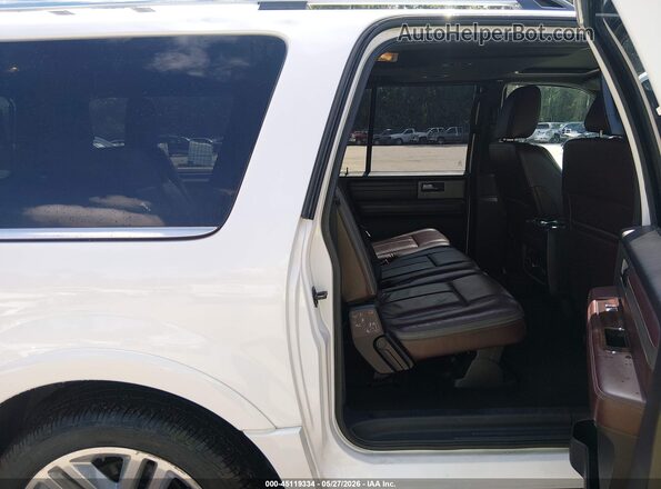 1FMJK1MT3HEA39331 2017 FORD EXPEDITION EL White Вид наклейки з VIN-кодом