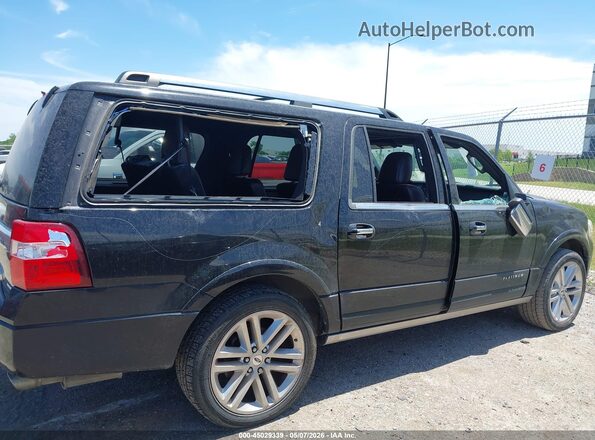 1FMJK1MT8HEA62846 2017 FORD EXPEDITION EL Black Front view