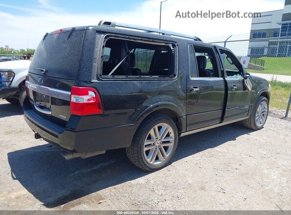1FMJK1MT8HEA62846 2017 FORD EXPEDITION EL Black Rear right