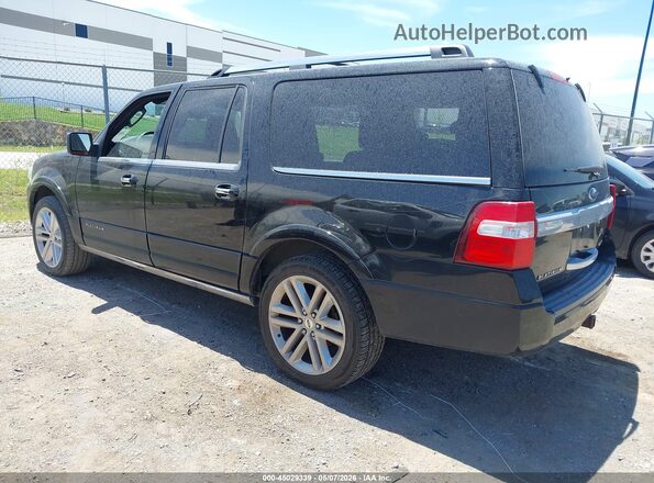 1FMJK1MT8HEA62846 2017 FORD EXPEDITION EL Black Rear left