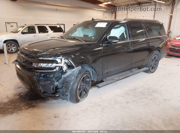 1FMJK2A89REA80568 2024 FORD EXPEDITION Black Առջևի ձախ երեք քառորդ տեսարան