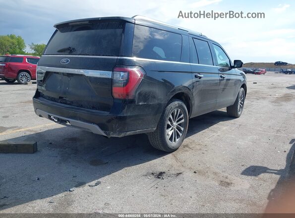 1FMJK2AT0JEA34345 2018 FORD EXPEDITION MAX Black Tył prawy