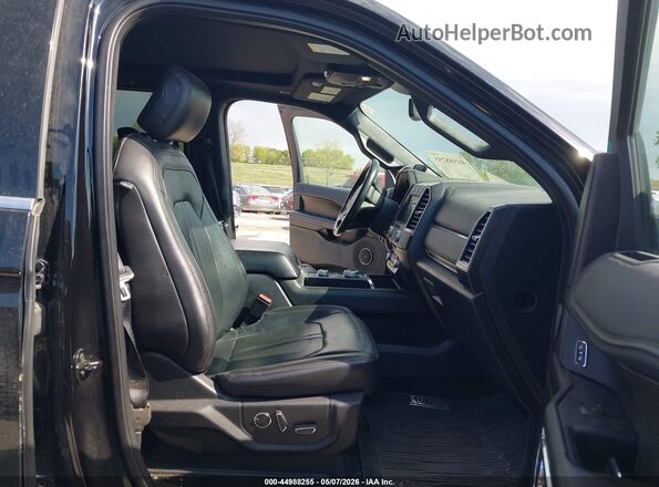 1FMJK2AT0JEA34345 2018 FORD EXPEDITION MAX Black Widok wnętrza z przodu