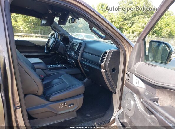 1FMJK2AT2JEA24934 2018 FORD EXPEDITION MAX Brown Widok wnętrza z przodu
