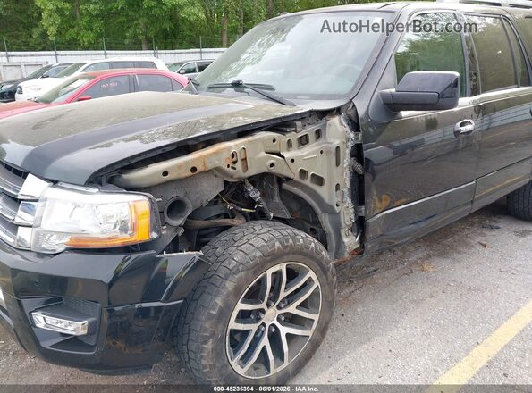 1FMJK2AT3HEA53692 2017 FORD EXPEDITION MAX Черный Вид спереди