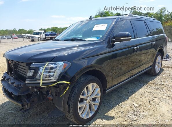 1FMJK2AT3JEA07284 2018 FORD EXPEDITION MAX Blue Передня ліва чверть