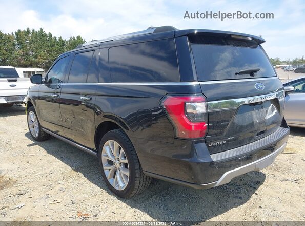 1FMJK2AT3JEA07284 2018 FORD EXPEDITION MAX Blue Задня ліва чверть
