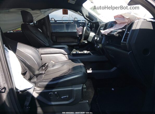 1FMJK2AT4JEA23655 2018 FORD EXPEDITION MAX Серый Вид салона спереди