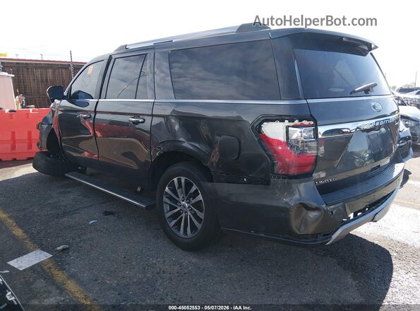 1FMJK2AT4JEA23655 2018 FORD EXPEDITION MAX Серый Задняя левая четверть