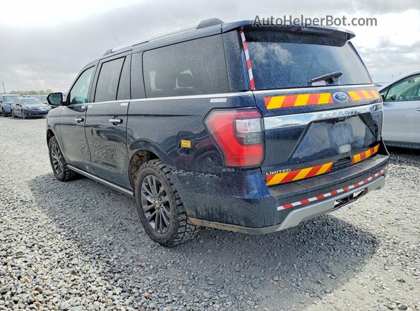 1FMJK2AT7MEA45511 2021 FORD EXPEDITION Blue Հետևի ձախ