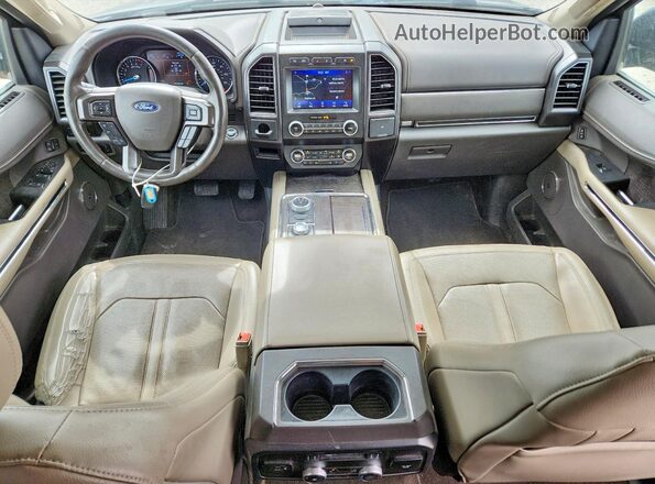 1FMJK2AT7MEA45511 2021 FORD EXPEDITION Blue Առջևի վահանակի տեսք