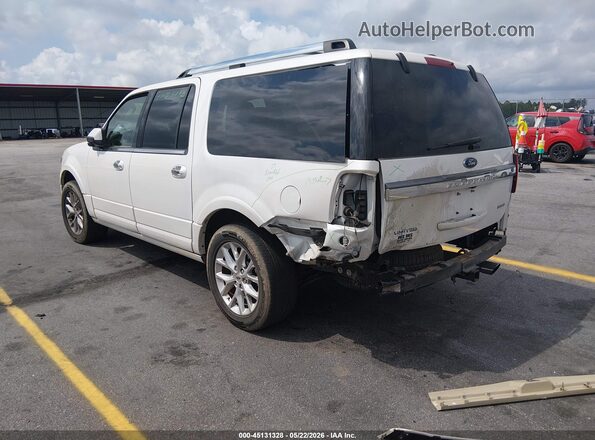 1FMJK2ATXHEA27381 2017 FORD EXPEDITION EL White Rear left