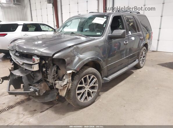 1FMJU1HT1GEF35506 2016 FORD EXPEDITION Gray Przód lewy