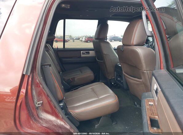 1FMJU1HT5HEA82928 2017 FORD EXPEDITION Maroon Vista de la etiqueta del VIN