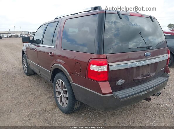 1FMJU1HT5HEA82928 2017 FORD EXPEDITION Maroon Trasero izquierdo