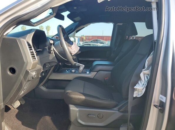 1FMJU1HT7MEA60987 2021 FORD EXPEDITION Silver Front interior view