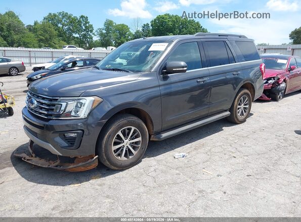 1FMJU1HT9KEA84513 2019 FORD EXPEDITION Gray Vista tres cuartos delantera izquierda