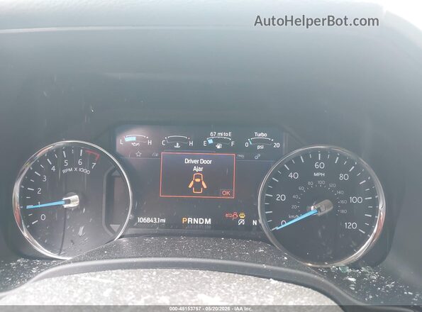 1FMJU1HT9LEA14124 2020 FORD EXPEDITION Silver Widok tylnych siedzeń