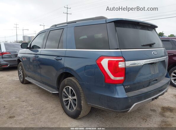 1FMJU1HTXJEA33925 2018 FORD EXPEDITION Blue Rear left