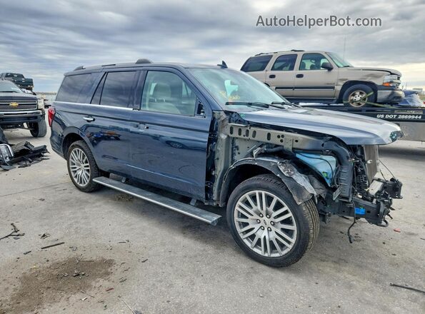 1FMJU2A86PEA48412 2023 FORD EXPEDITION Blue Front right